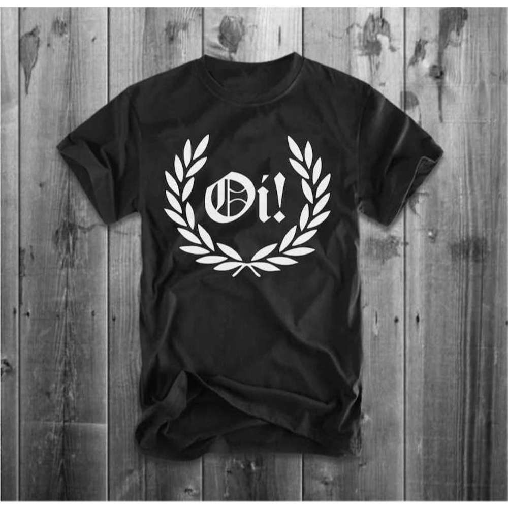 Oi Laurel Skinhead Punk Rock Streetpunk Unisex T Shirt